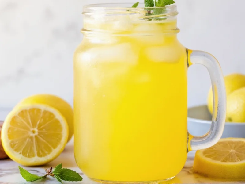 recipe for homemade lemonade