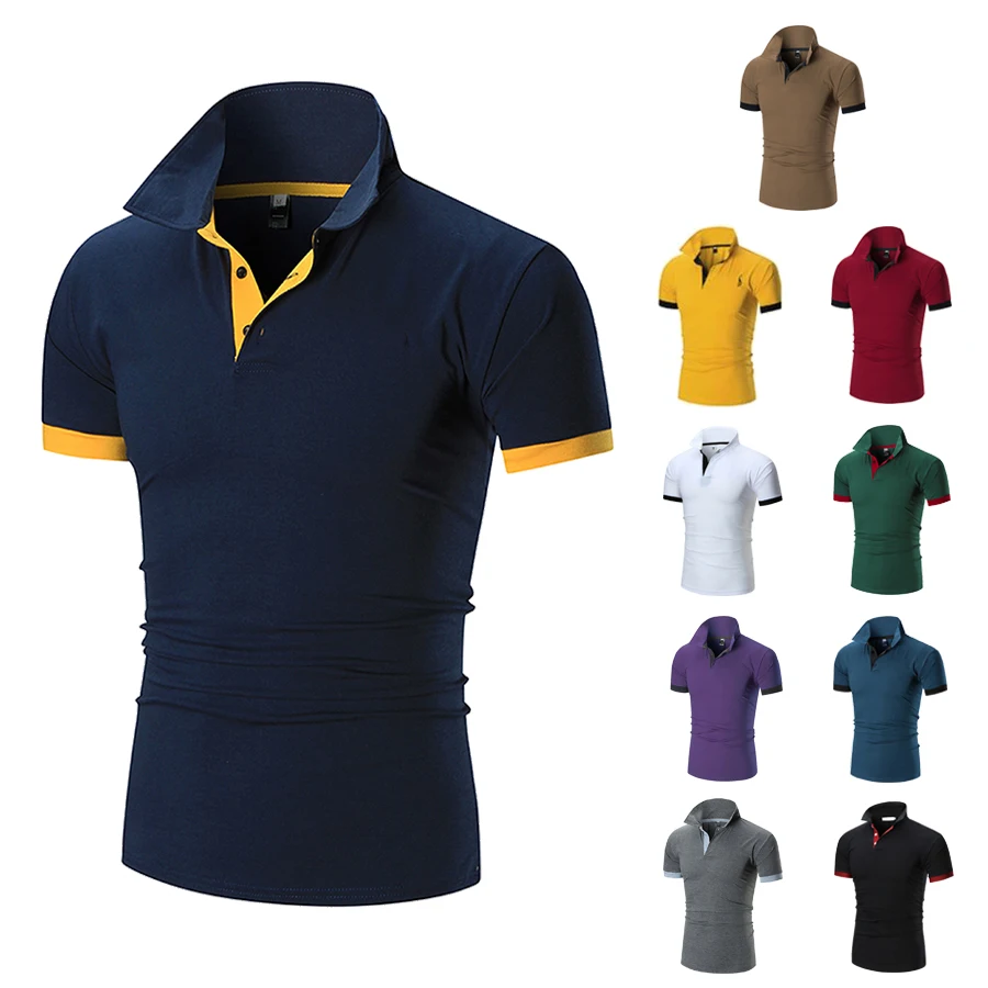 Personalized Custom Polo Shirt High Quality Mens Custom Embroidered Or ...