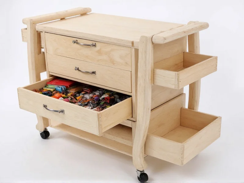 Craft Storage Cart: Transform Chaos Into Creative Flow