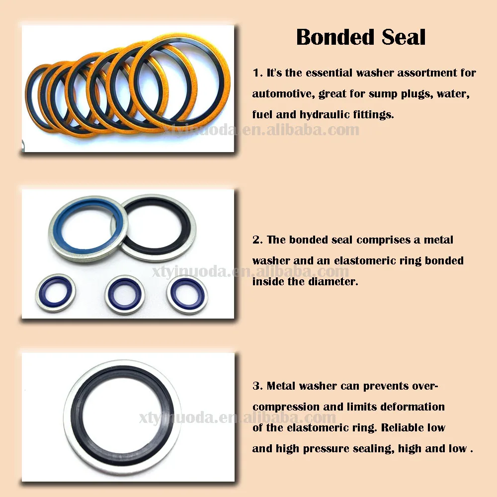Exquisite Workmanship,Different Types Of Combination Sealing Gaskets Buy Bonded Seal/gaskets