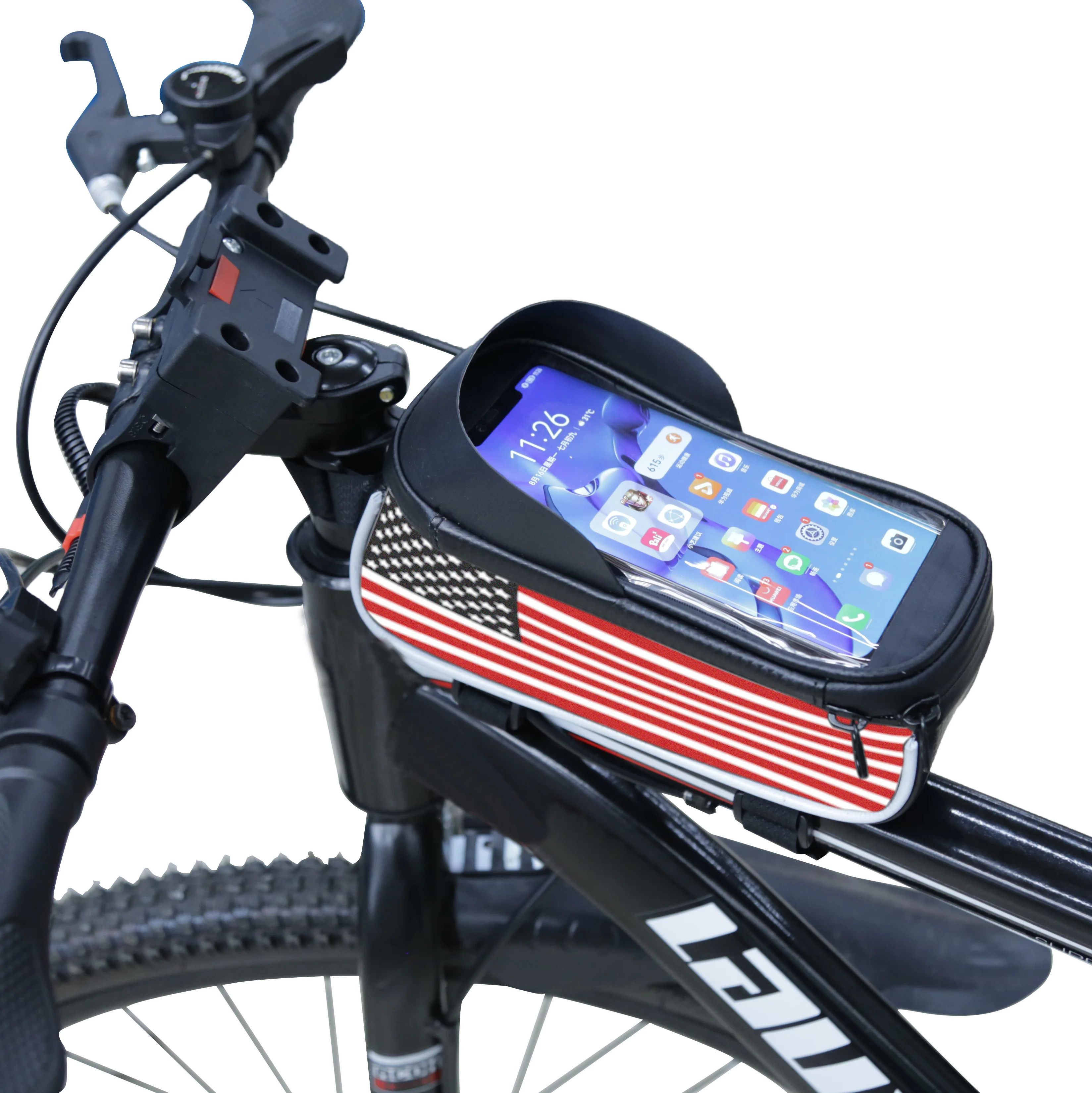 

OEM and ODM Hot sales Amazon Bicycle Top Tube Mobile Phone Frame waterproof Bag