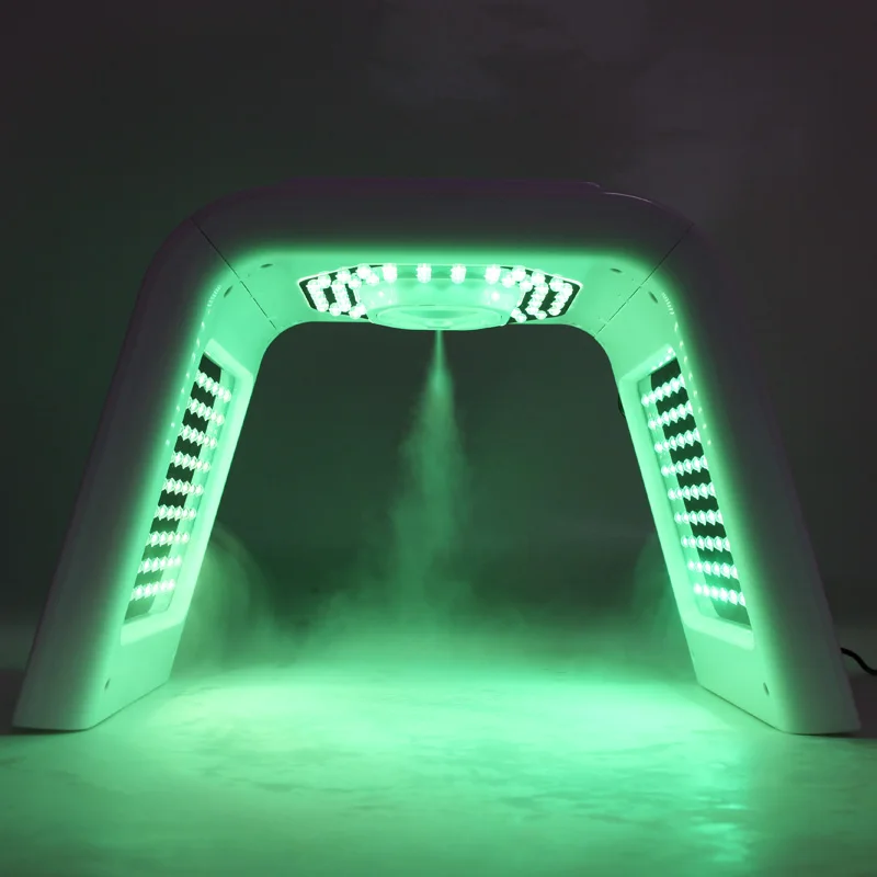 

7 color led light therapy machine with mist spray facial led lamp red therapy light mask for skin care