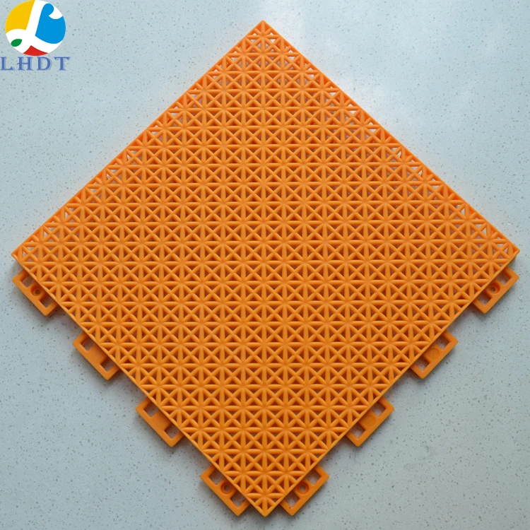 

hot sell Multisport pp interlocking sports hall flooring material used basketball courts for sale, Customer's requirement