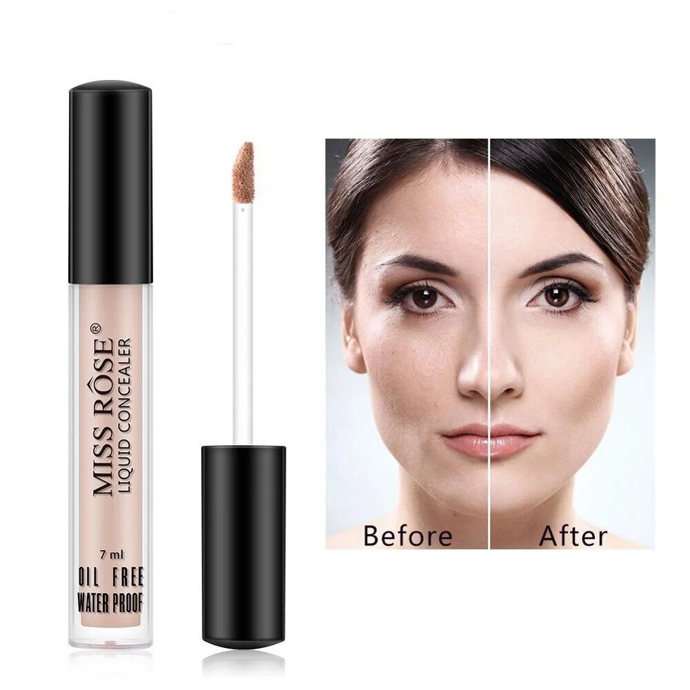 

MISS ROSE Top Selling Products Cosmetic Stick Makeup liquid Natural Primer Cover Makeup Liquid Foundation, 8 colors