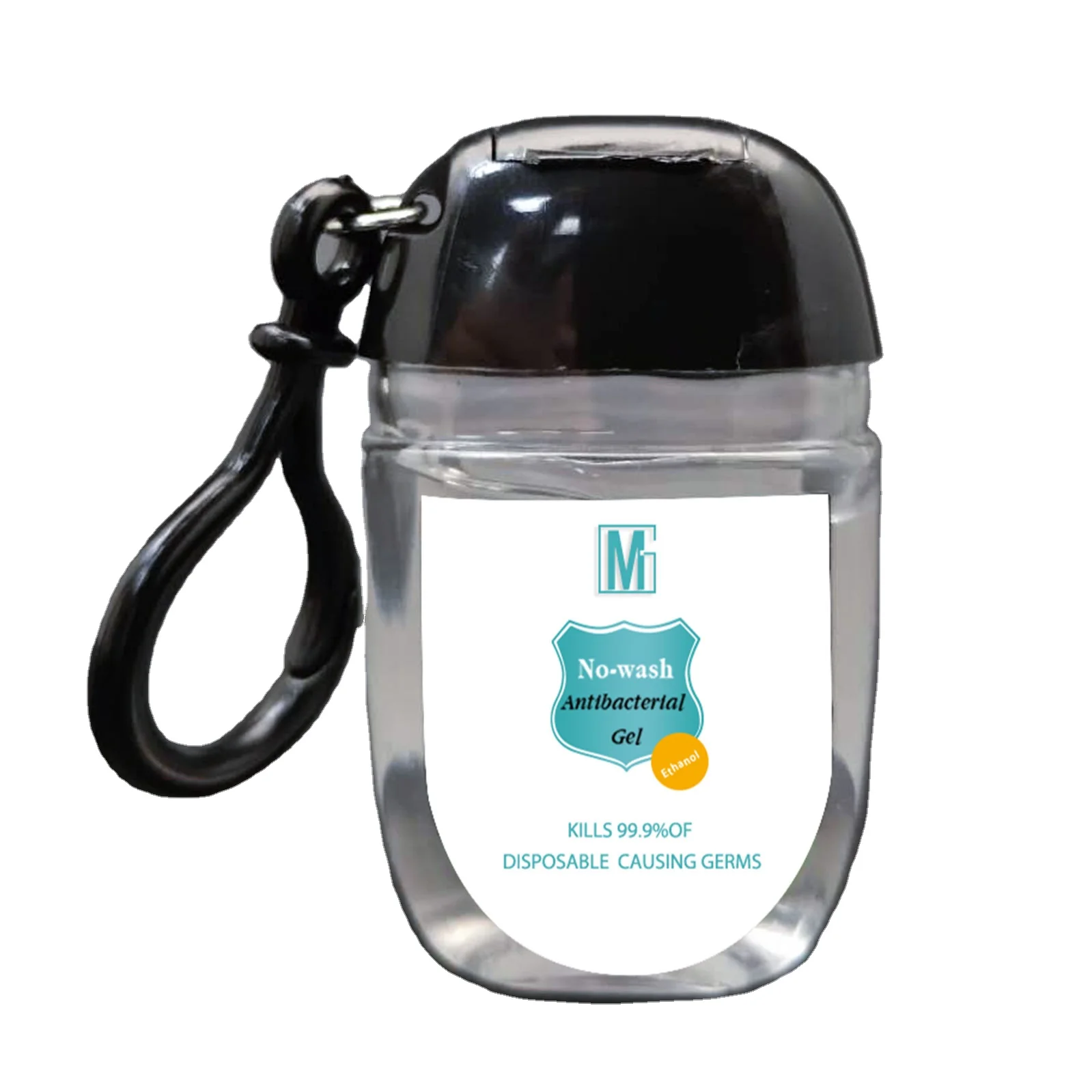 

wholesale Cheap 30ml Antibacterial 75% Alcohol Sanitiser Liquid Sanatizer Based Rinse-free Key chain Hand Sanitizer Gel