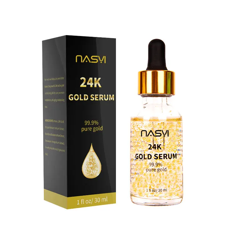 

Serum 24k Gold Skin Facial Essence Oil Collagen Moisturizing Brightening Anti-aging Natural Organic 24k Gold Face Serum