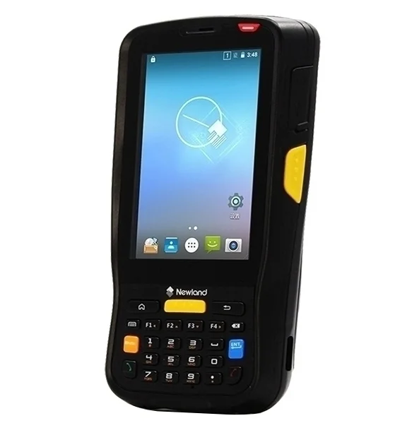 

New Arrival Portable PDA Barcode Scanner Android Handheld Terminal Data Collector 4G LTE GPS Blue tooth, Black