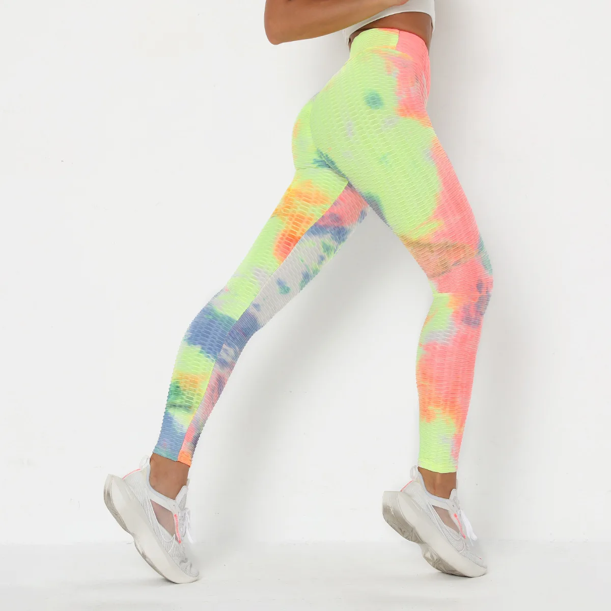 

Drop shipping Custom Logo High Quality Gym Trousers Sweatpants Tie Dye Slim Fit Legging Sports Wear Jogger Long Pants for Women, Tie dye color