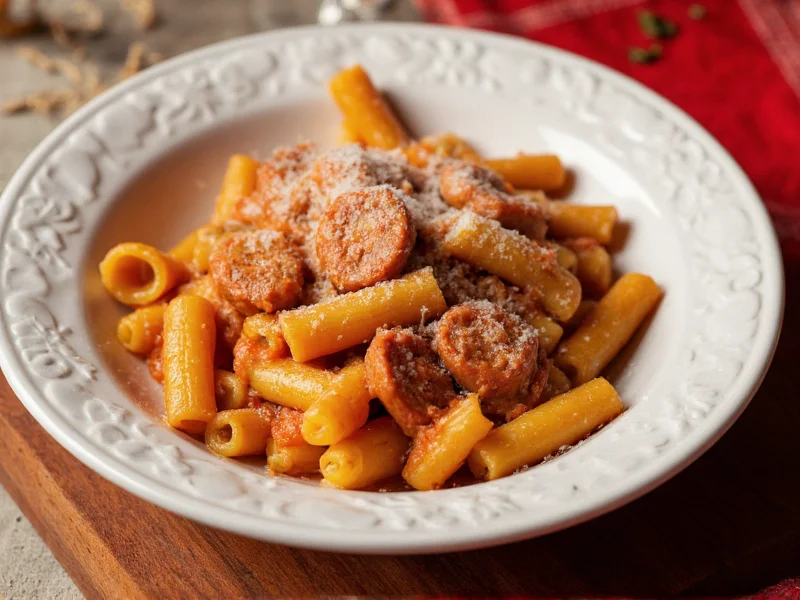 italian sausage rigatoni