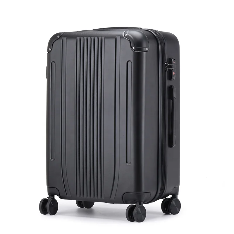 

High Quality Large Capacity Travel Trolley Bag Wheel Spinner Luggage Waterproof Suitcase Set, Black/silver/wine gold/customized