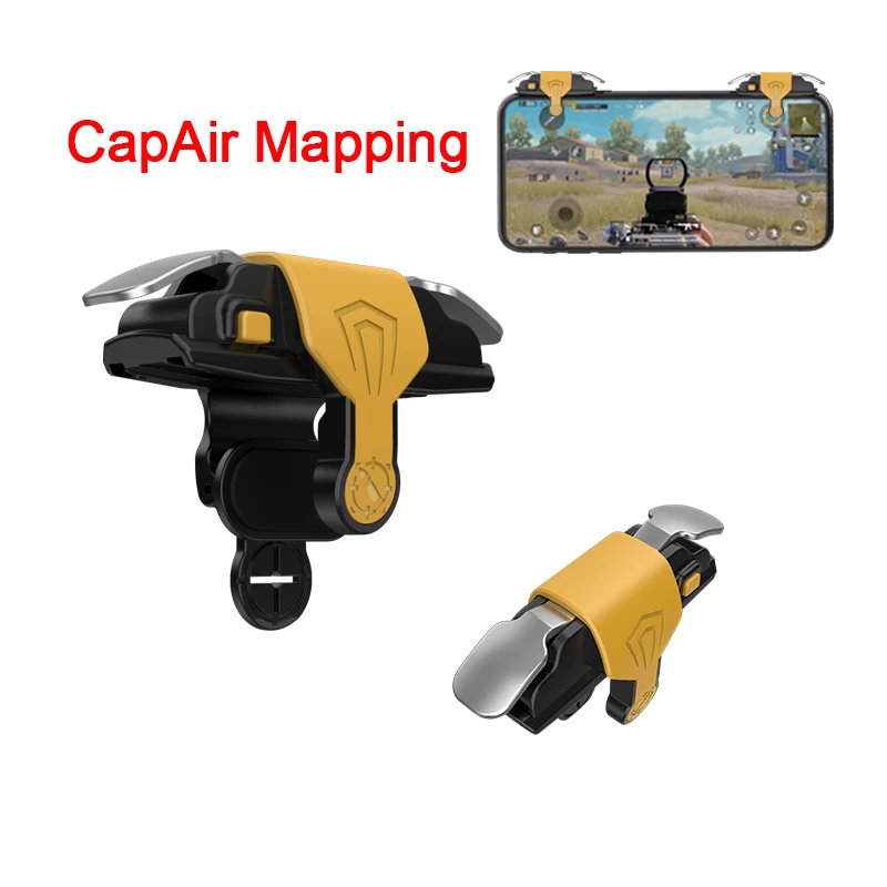 PUBG Mobile Cap Air Mapping pubg mobile joystick game controller Mouse Click Touch Button controller triggers
