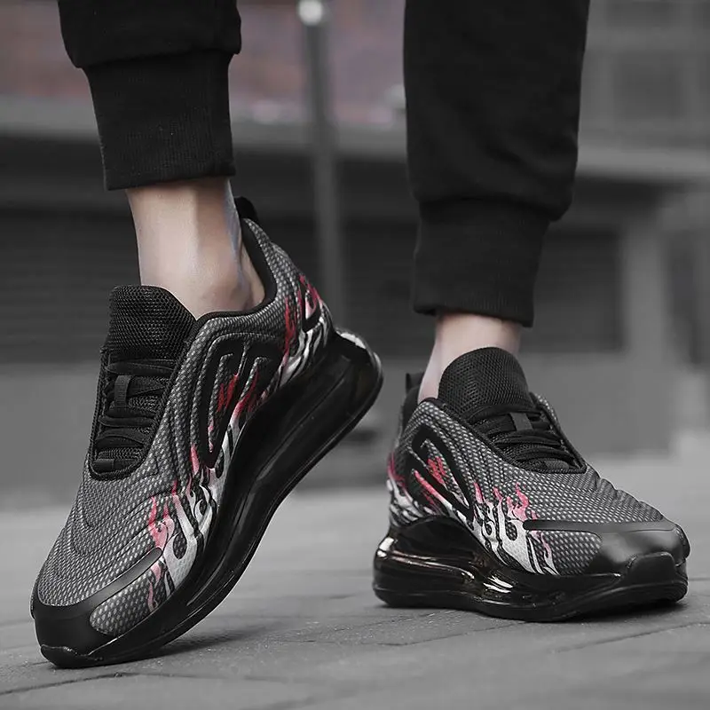 

Autumn New Men's Casual Shoes Breathable Sports Shoes Mingxing, White,black,green