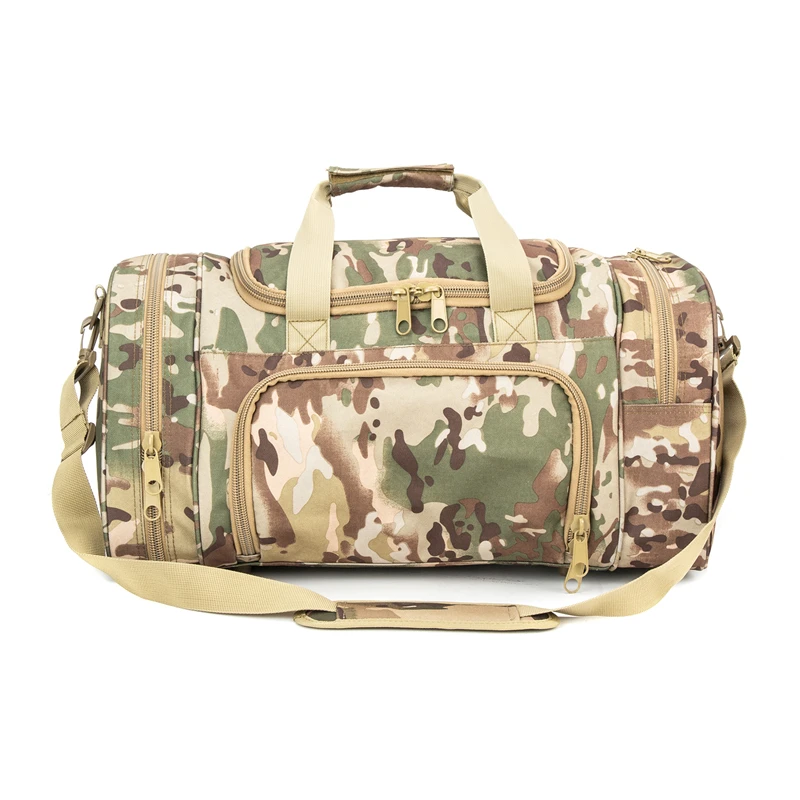 

Outdoor Polyester Military Waterproof Large Capacity Men Women Foldable Duffle Bag, Ocp-waist bag