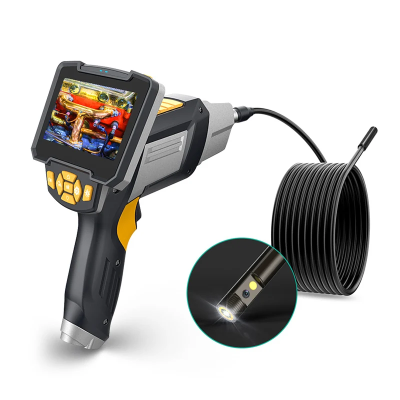 New Model Inskam1122 Dual Lens Digital Borescope 5m 8mm Industrial