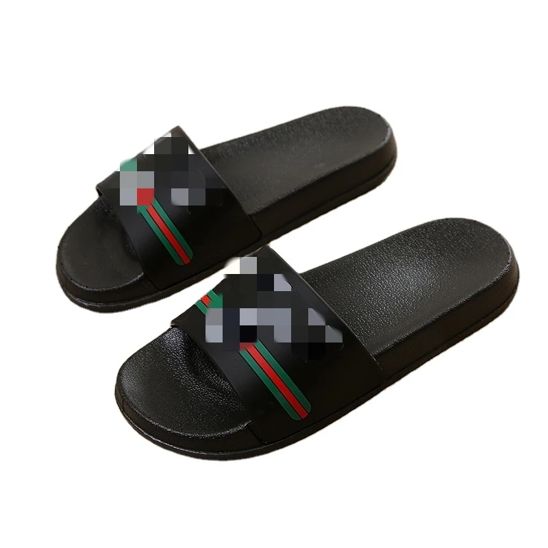 

2021 NEW PVC Latest Ladies Sandals Design Flat Sandal Women Custom Slipper gocci slippers chanclas
