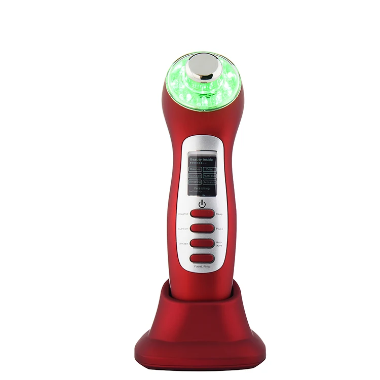 

7 in 1 ultra ultrasound ultrasonic led skin electronic rejuvenation beauty instrument, Customized