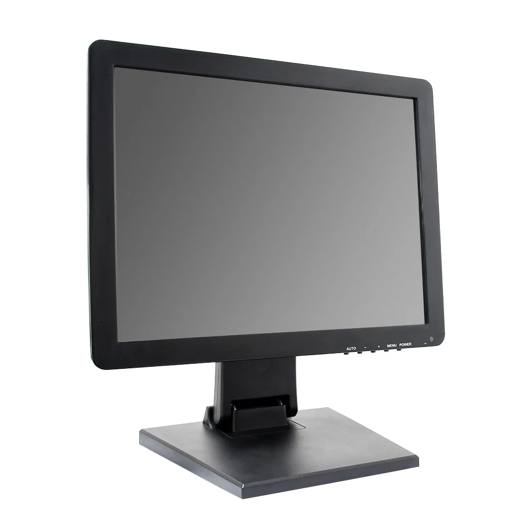 

15"TFT LCD Touch Screen Monitor 4 Wire Resistive Touch POS Computer PC System Display