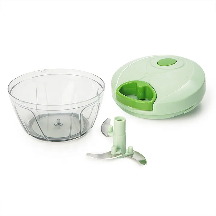 

Hot Selling Hand Held Vegetable Manual Mini Food Processor Swift Chopper Kitchen Tool, Custom color