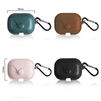 

Protective case for airpods pro cover USB charging available leather case