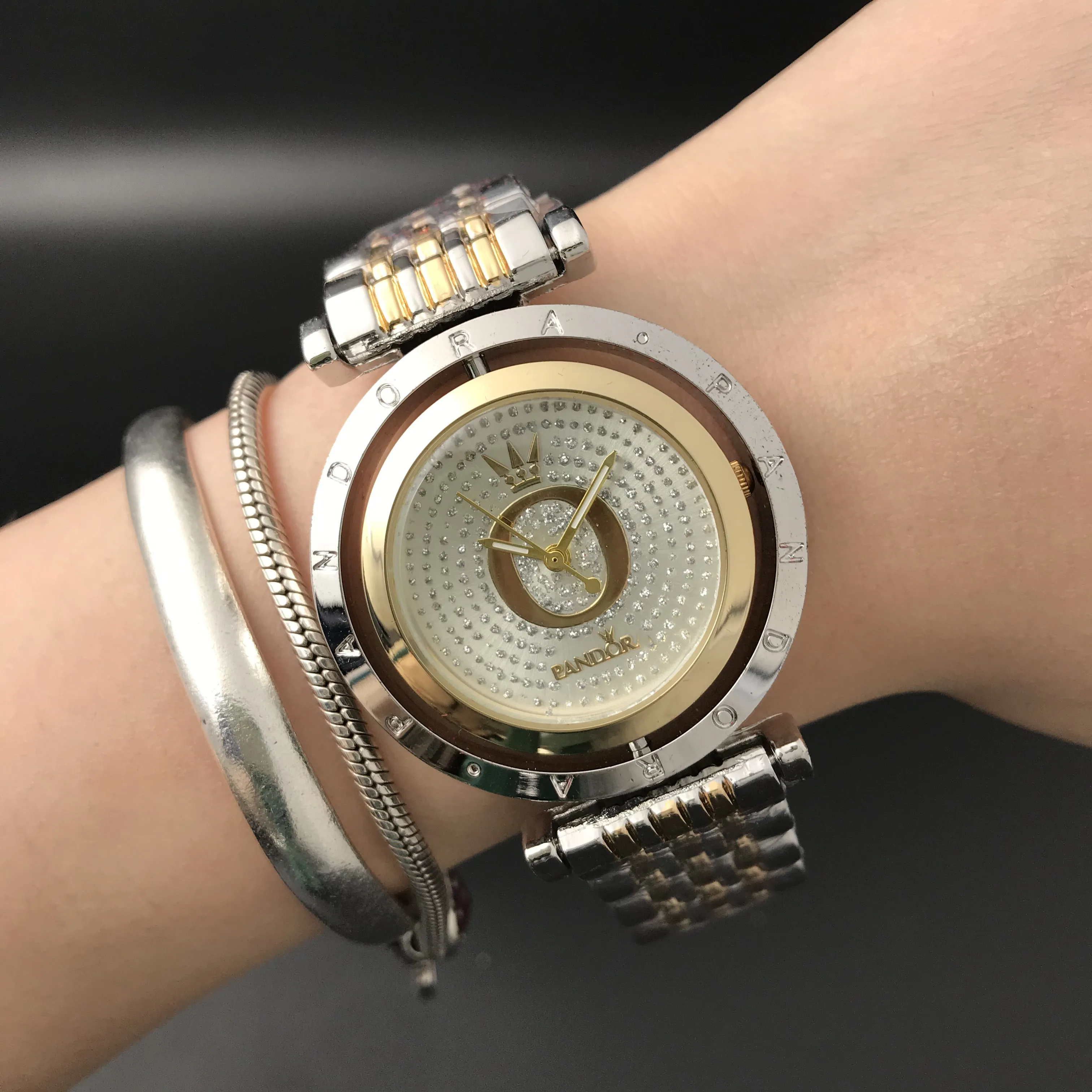 

Wholesale hot sale luxury watch rotatable dial with gift box free shipping, 5 colors