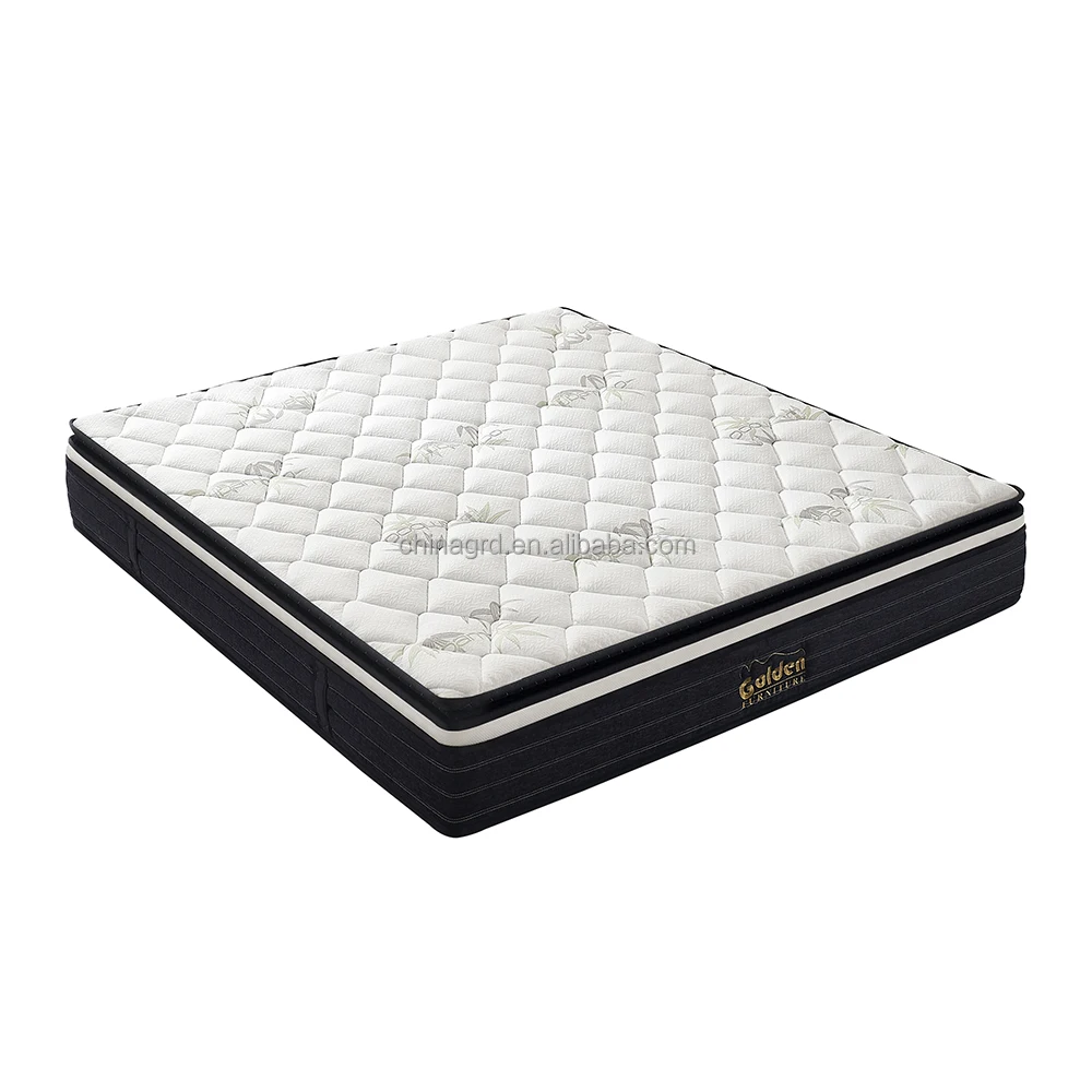 

Hypo-allergenic Eco-Friendly fabric 15 inches latex mattresses memory foam topper gel foam mattress for hotels