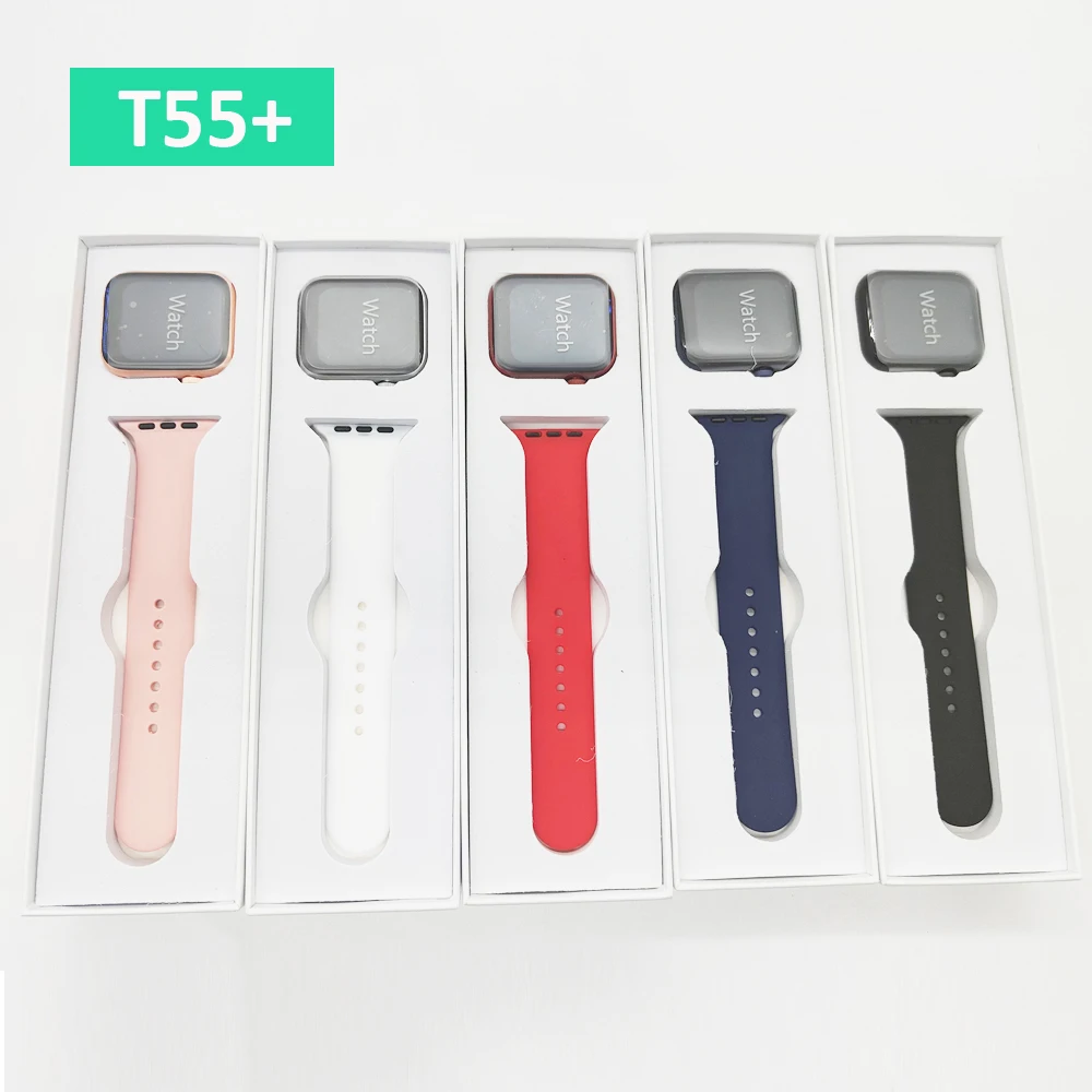 

2021 new t55 + smart watch upgrade t55 + dual-mode smart watch new online high-quality touch + button control system smart Watch