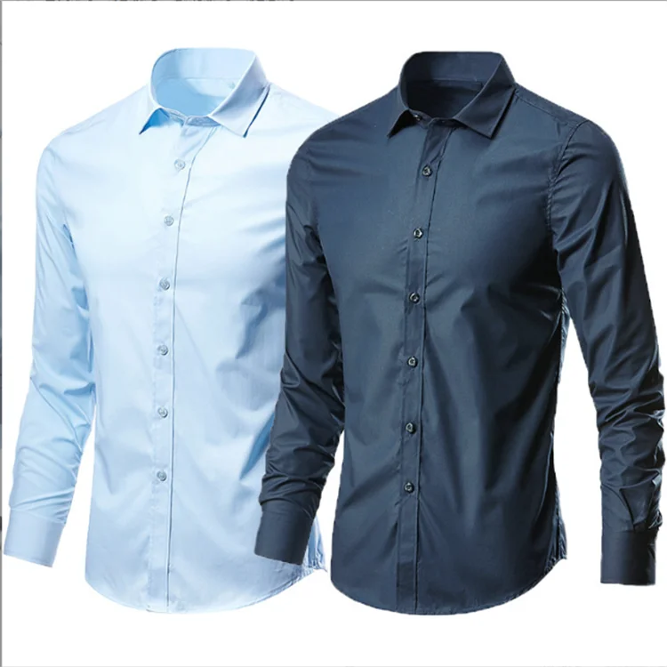 Slim Formal Office Long Sleeve Business Casual Shirt