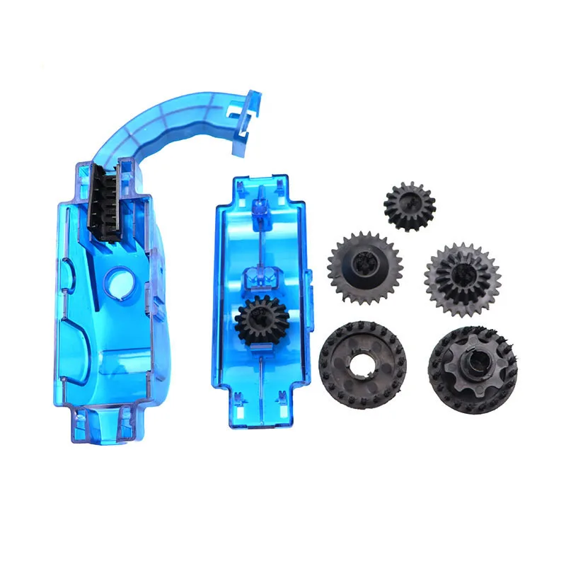

Wholesale Outdoor Use Bike Cleaning Set Chain Cleaner Cleaning Equipment System Kit Easy Use Custom Logo And Color, Blue & custom