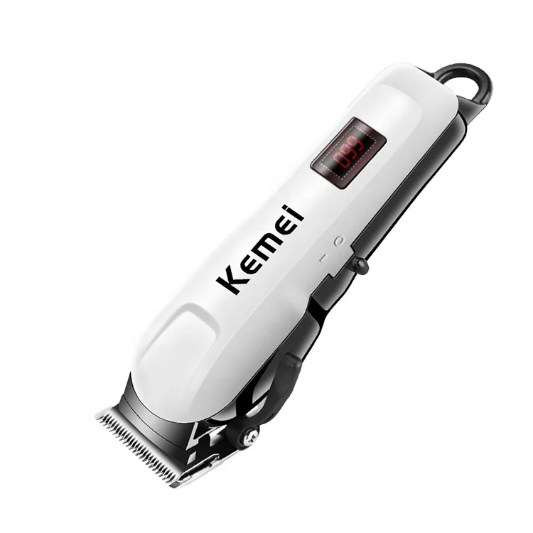 

Kemei Trimmer Professional Barber And Home Trimmer Set Hair Cutters KM-809A Hair Scissors, Rose gold