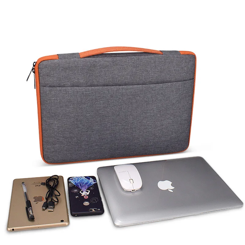 

13 12 14 15 inch handle laptop shoulder bag strap Polyester business laptop messenger bag