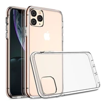 

High Quality 1mm for iPhone 11 case silicone transparent TPU Phone case for iPhone 11 pro max 5.8 6.1 6.5 inch