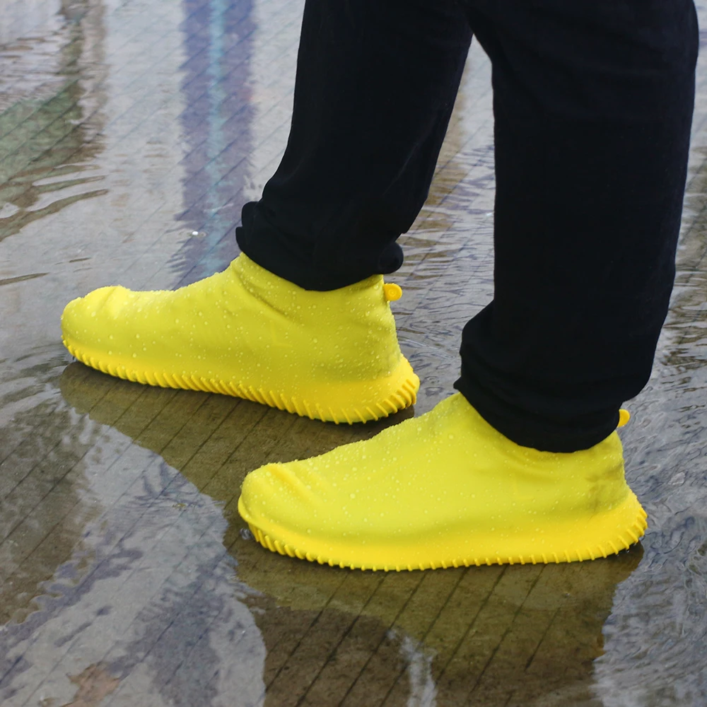 

Reusable Rain shoe cover Silicone Waterproof shoe cover