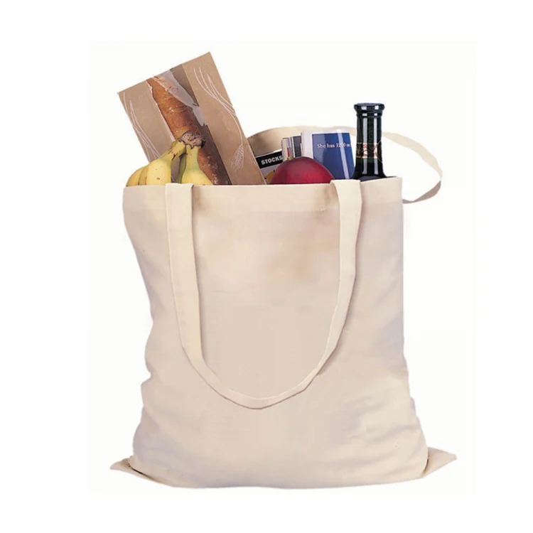 

Personalized Printed Logo Blank Large Cotton Tote Bag Canvas, Customized color