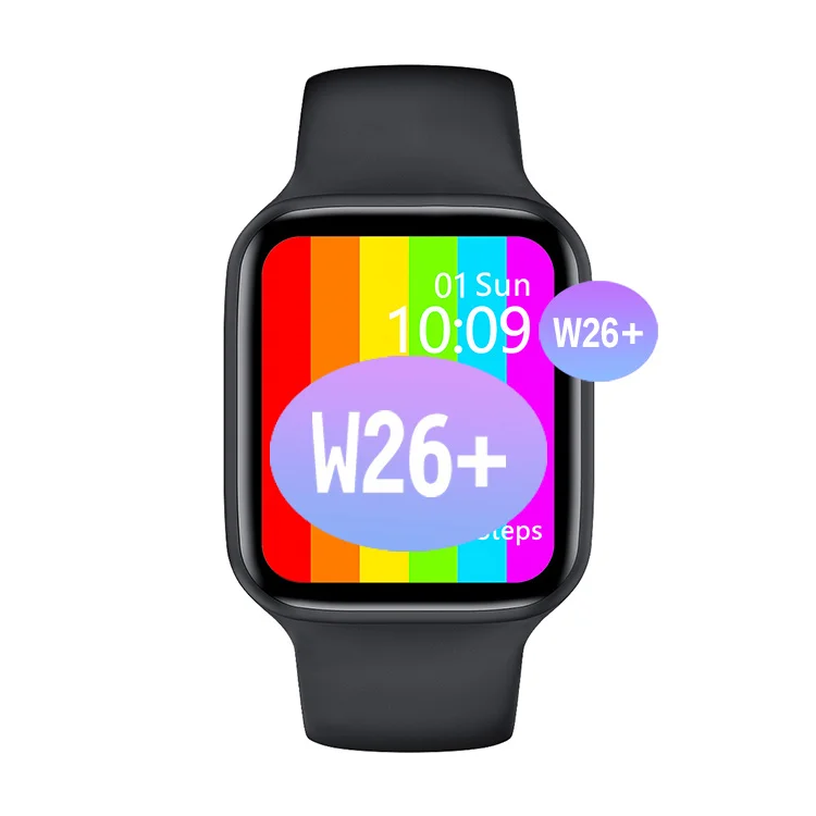 

2021 Upgrade Fashion W26+ Smartwatch i iwo seri 6 waterproof Fitness Tracker w26plus sport bracelets w 26 pro plus Smart Watch