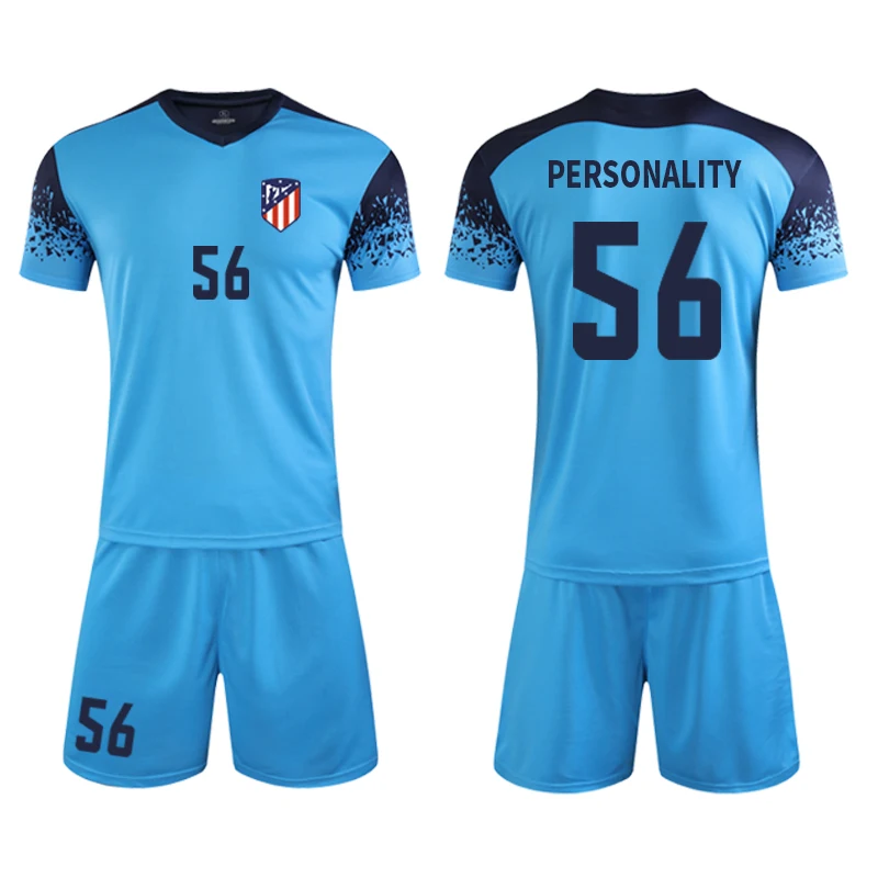 

Men Football Jerseys Soccer Kid Adult Football Uniforms Customized Blank Training Suit Name Number, Custom color