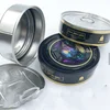 Self seal pop push press in bottom tuna weed ring pull 100ml 3.5gram cans