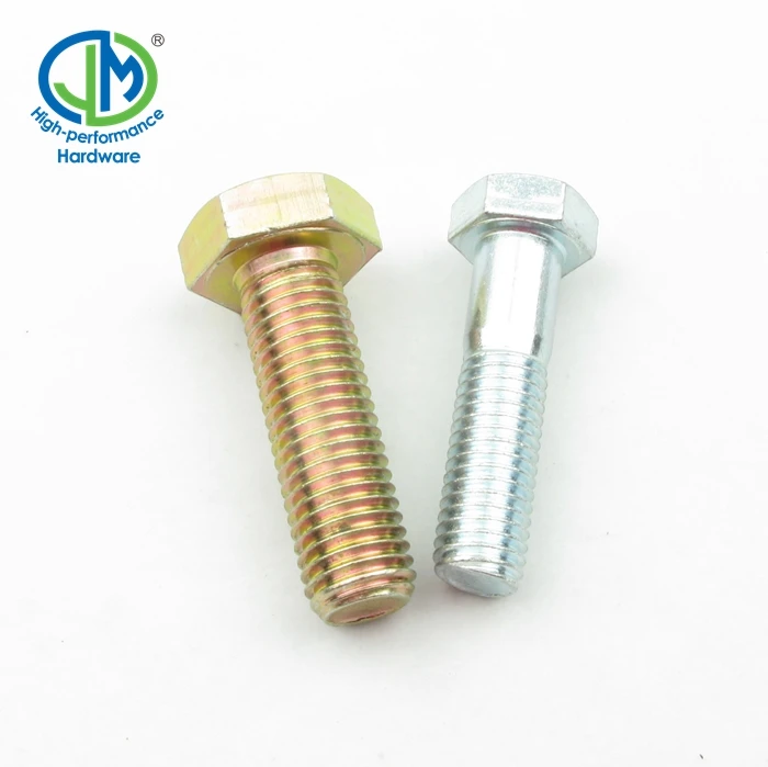 
M32 Grade 8.8 10.9 Yellow Zinc DIN 931 Hex Bolt 