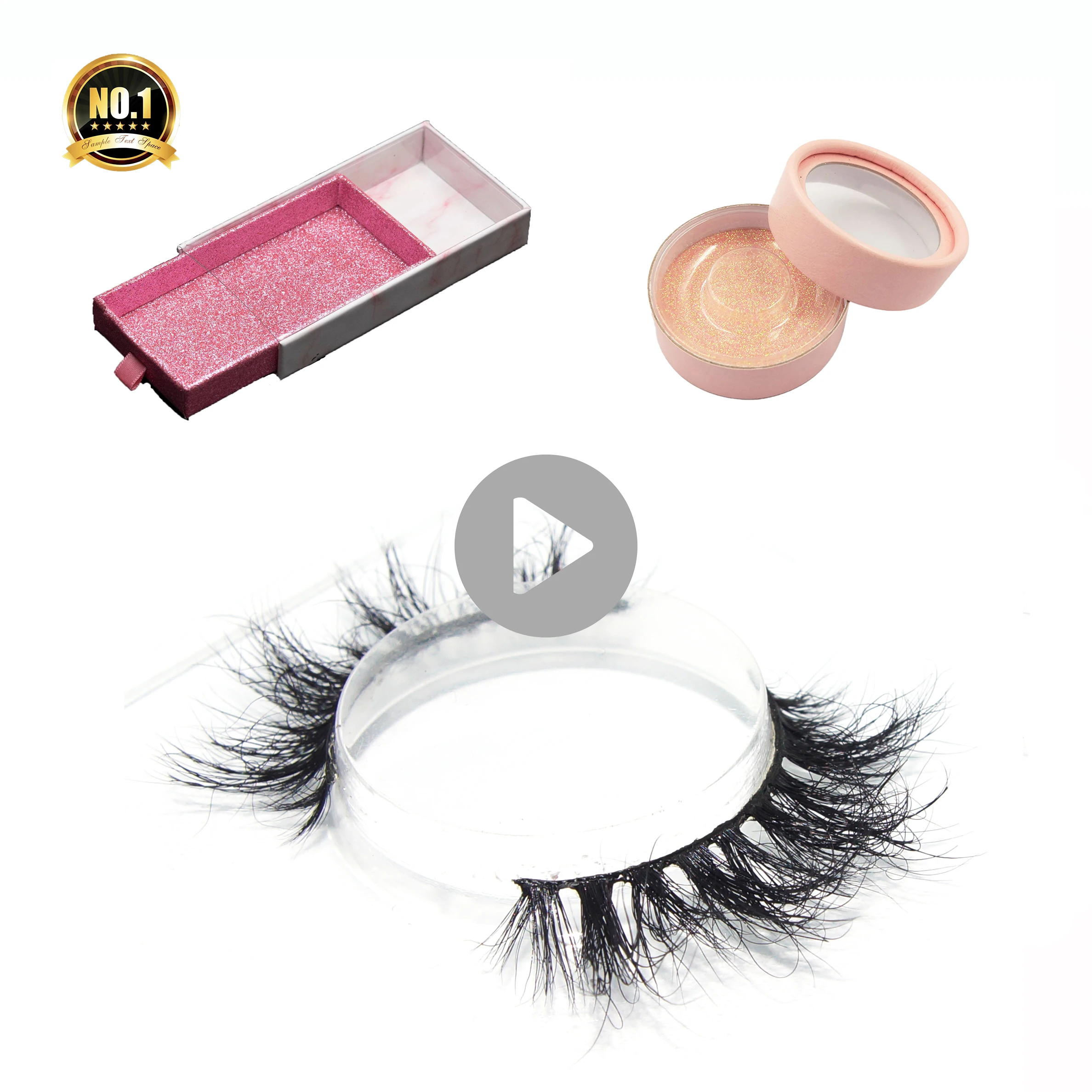 

High quality 100% real mink eyelashes lashes 3d wholesale vendor create your own brand Mink Custom Boxes eyelash packaging box, Black
