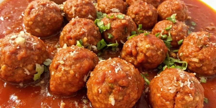 Spanish meatballs served with rice and vegetables