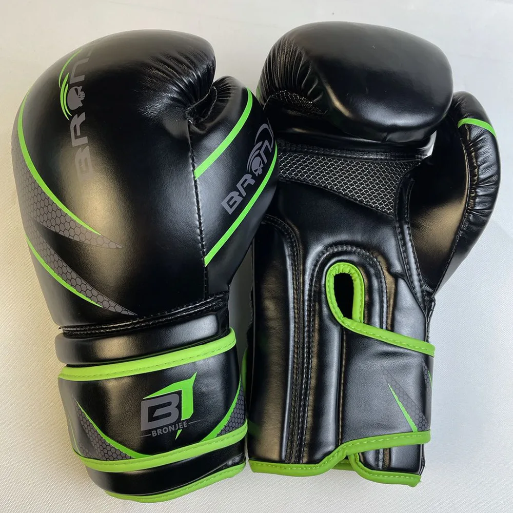 

Custom Printed Boxing Gloves Wholesale Pu Leather OEM Logo Packing Color Material Origin Place Customer, Green or pink