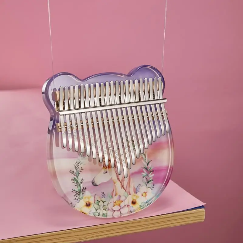 

17 keys kalimba japan gift top seller musical instrument, Colorful
