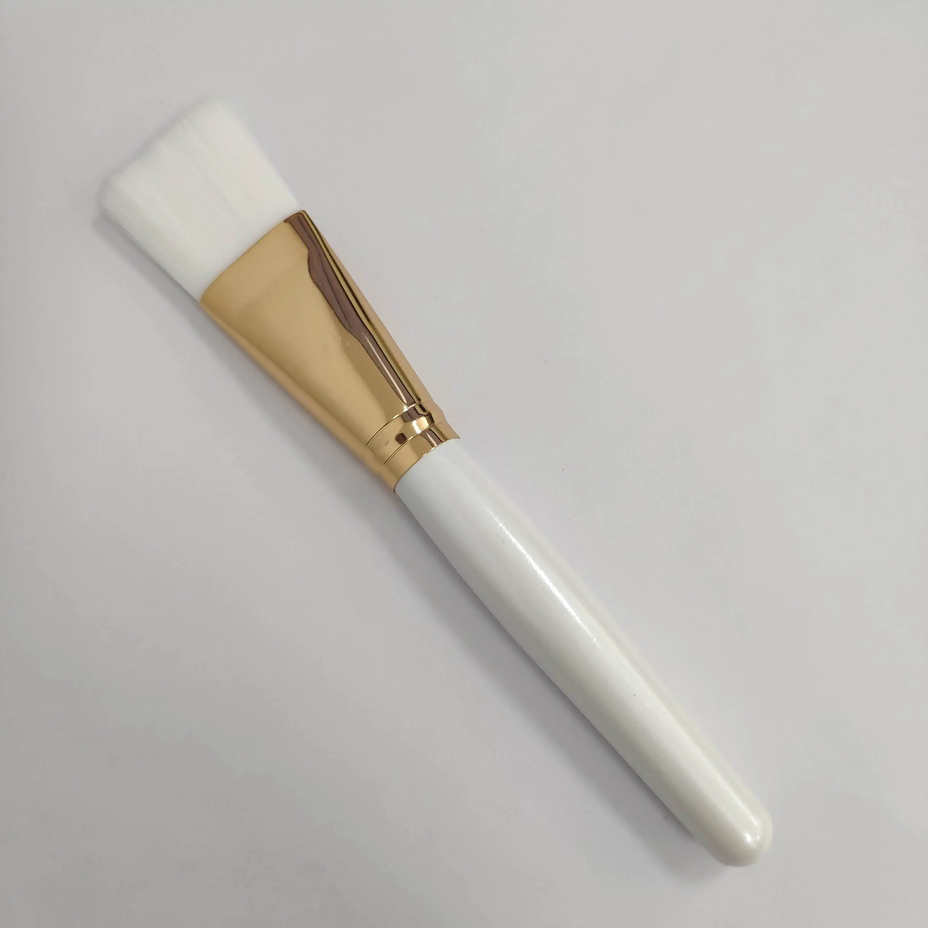 

Wholesale Beauty Facial Custom Logo Gold Bamboo Wood Face Mask Brush