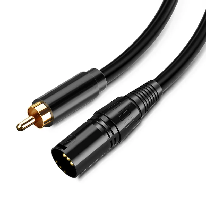

High quality RCA to XLR male to female connector cable for amplifier