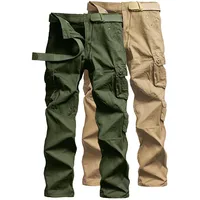

Fashion men's outdoor pants trousers casual long cargo pants with many pockets