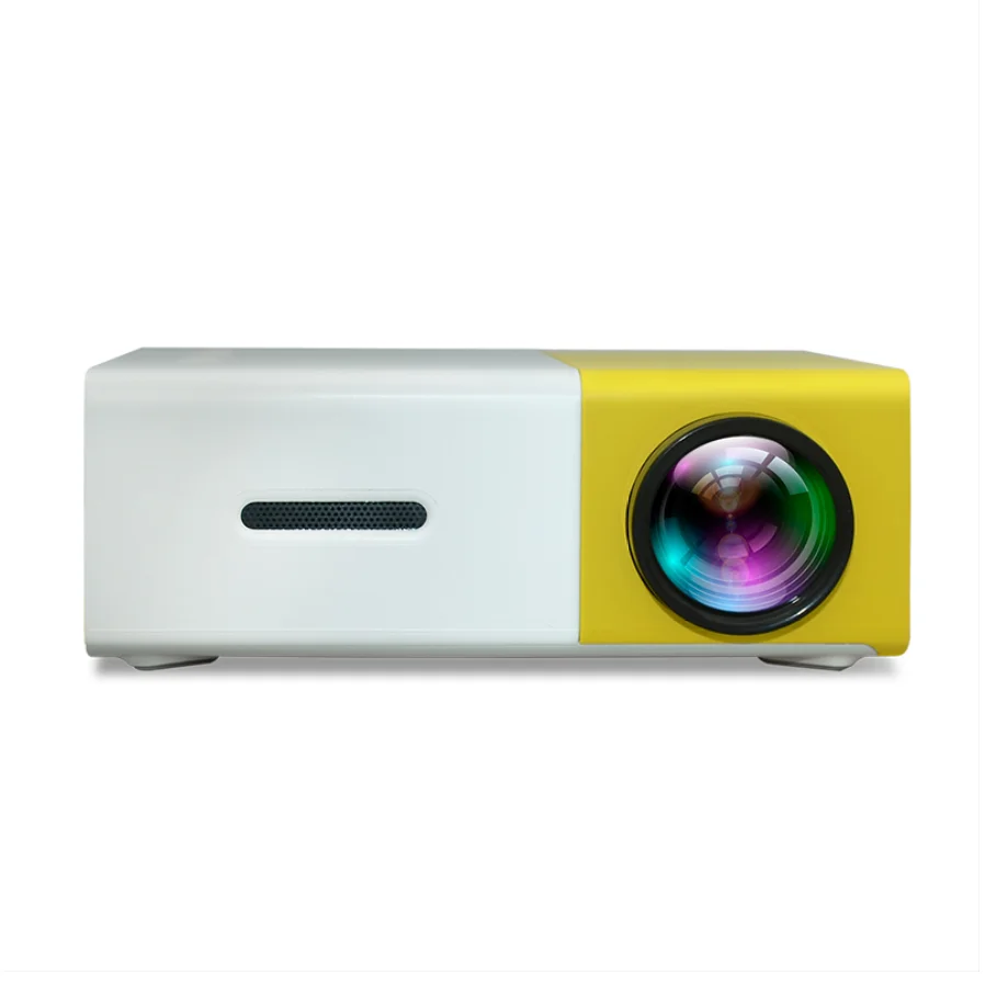 

Portable mini projector YG300, Yellow, black, blue