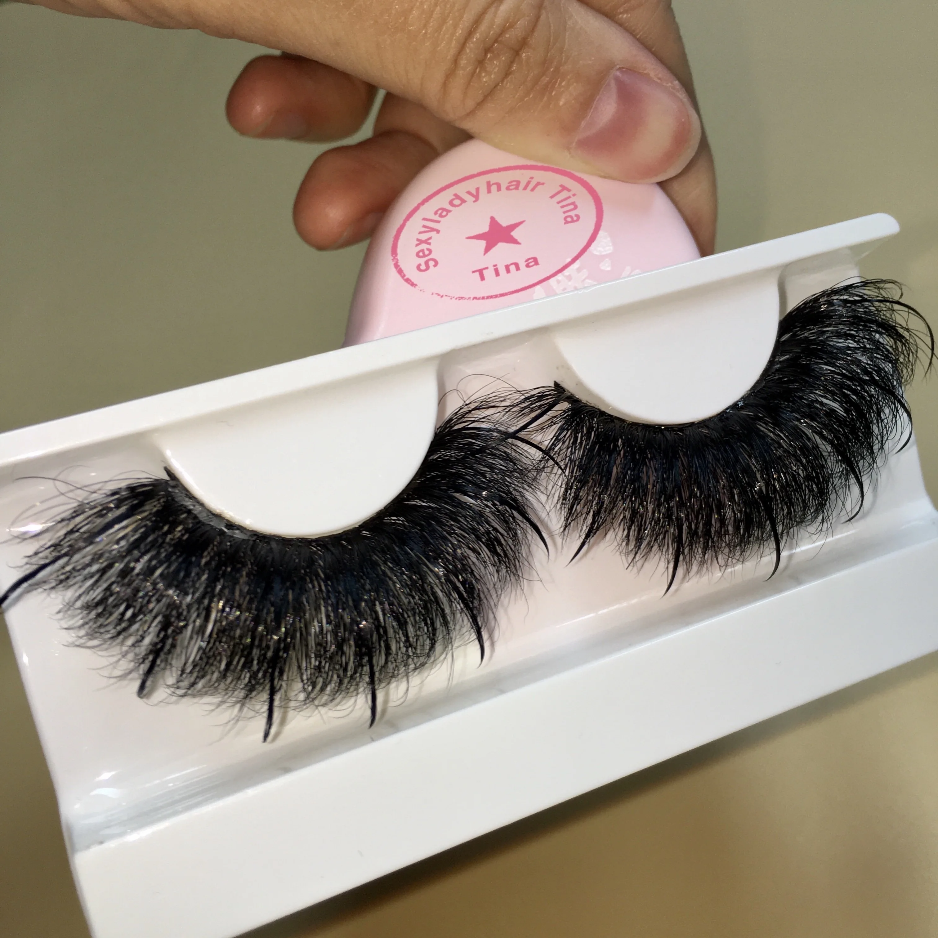 

9D free samples Curly mink lashes eyelash Dramatic Fluffy MINK lash