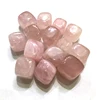 High Quality Tumbled square Rose Quartz Rock and Large Nugget Crystal Stone Gravel