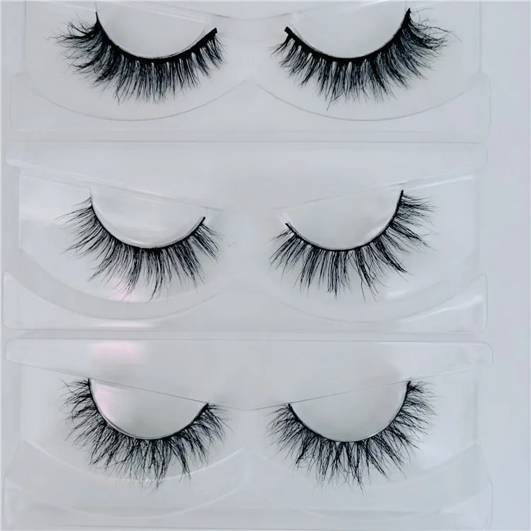 

fluffy mink eyelash vendor with custom packaging 3d 5d effect natural mink false eye lashes