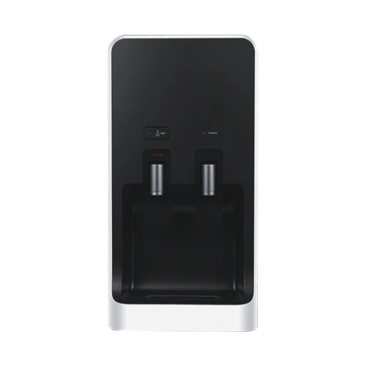 Tabletop UF 3 stage filter  electronic smart small hot and cold water dispenser compressor cooling