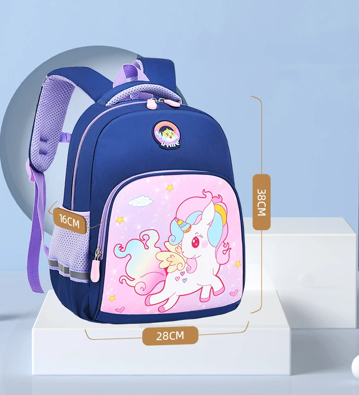 

Uime spot schoolbags primary school students cartoon cute boys and girls backpacks reduce the burden of children's bags